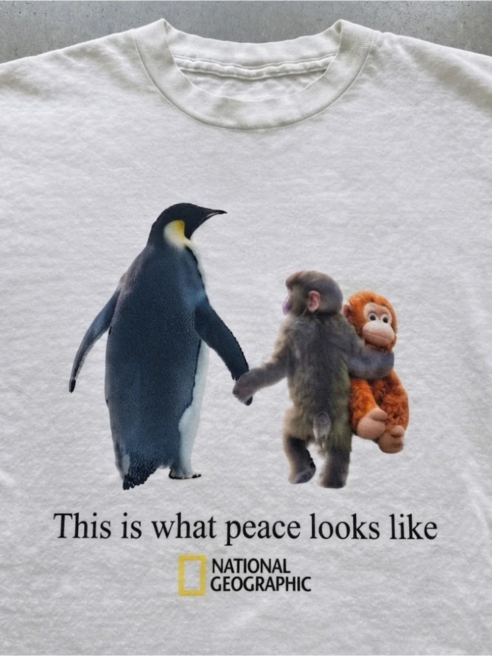 National Geographic This Is What Peace Looks Like Gildan T-Shirt